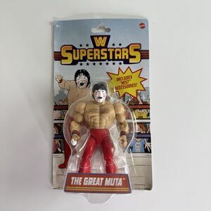 WWE THE GREAT MUTA Superstars Series 14 Mattel Toy Wrestling Action Figure NEW